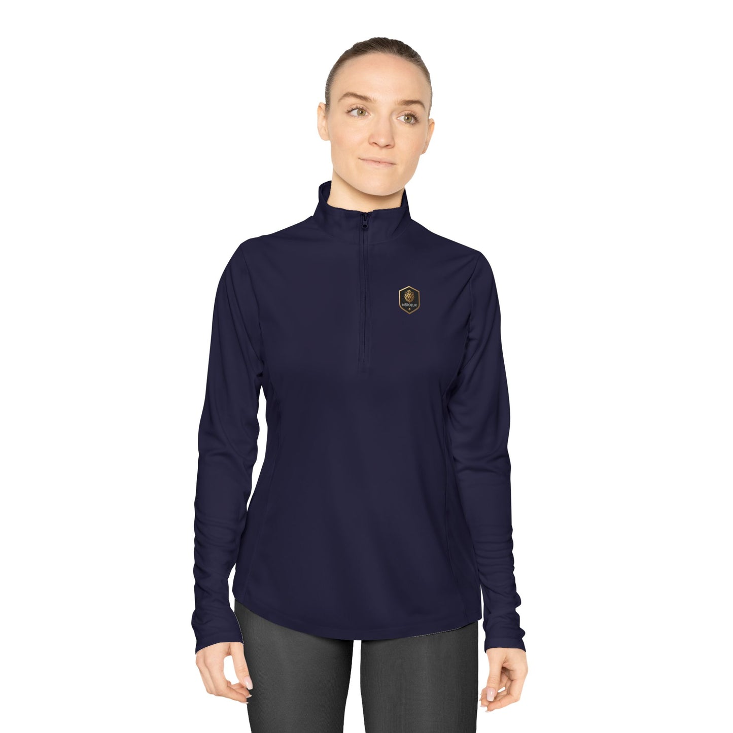 Ladies Zip Pullover – Performance Activewear by NEROLUX DESIGN