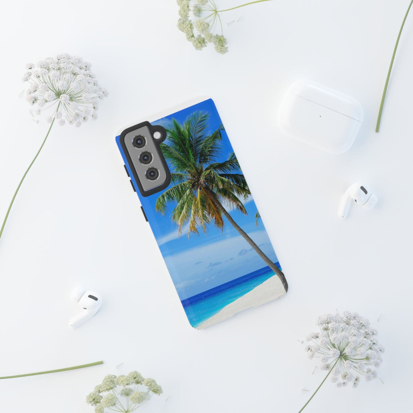 Tough Cases, Phone Case, Protective Cover, Tropical iPhone, Samsung, Beach Vibes, Summer Accessories