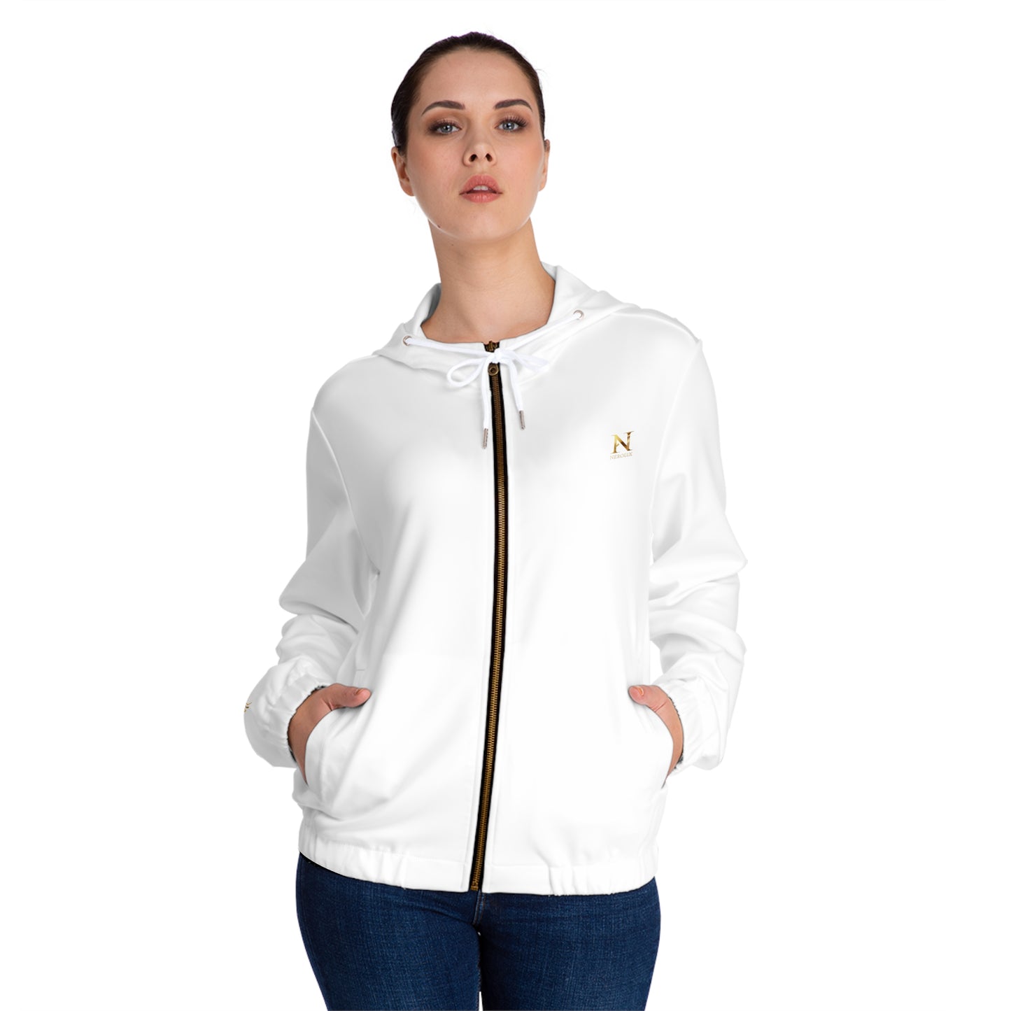 Women’s Full-Zip Hoodie — NEROLUX  Lightweight Zip-Up