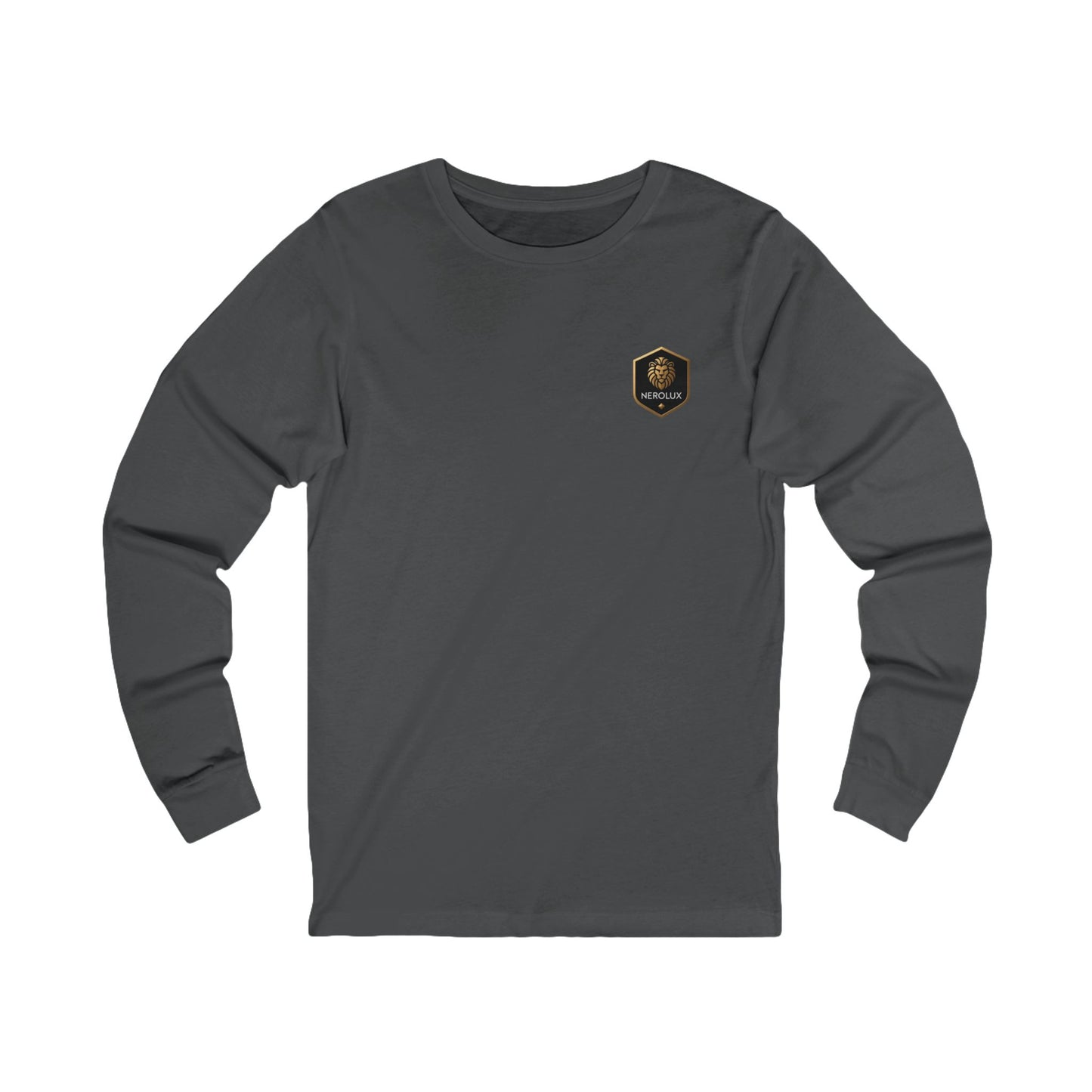 Casual Unisex Long Sleeve Tee with custom NEROLUX design