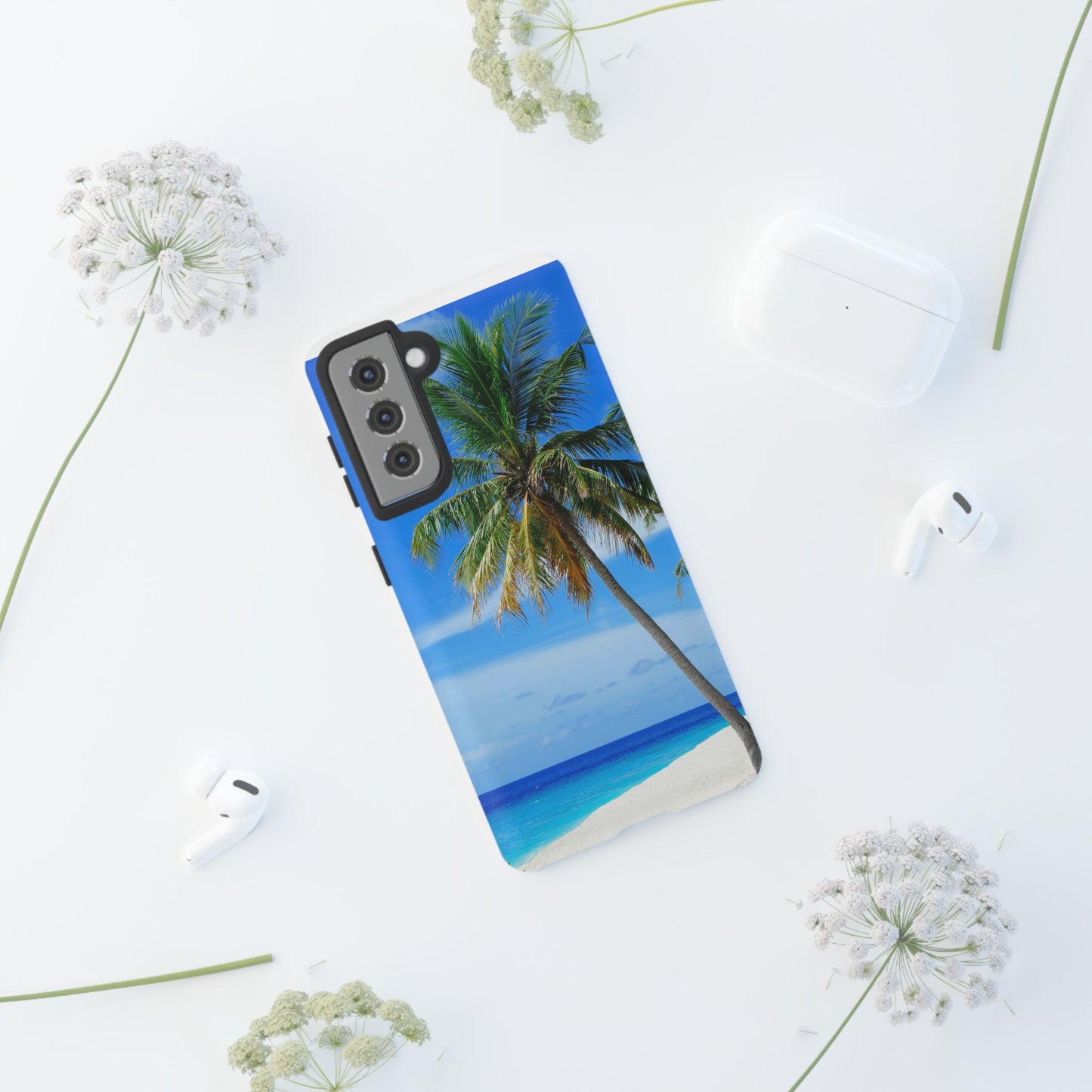 Tough Cases, Phone Case, Protective Cover, Tropical iPhone, Samsung, Beach Vibes, Summer Accessories