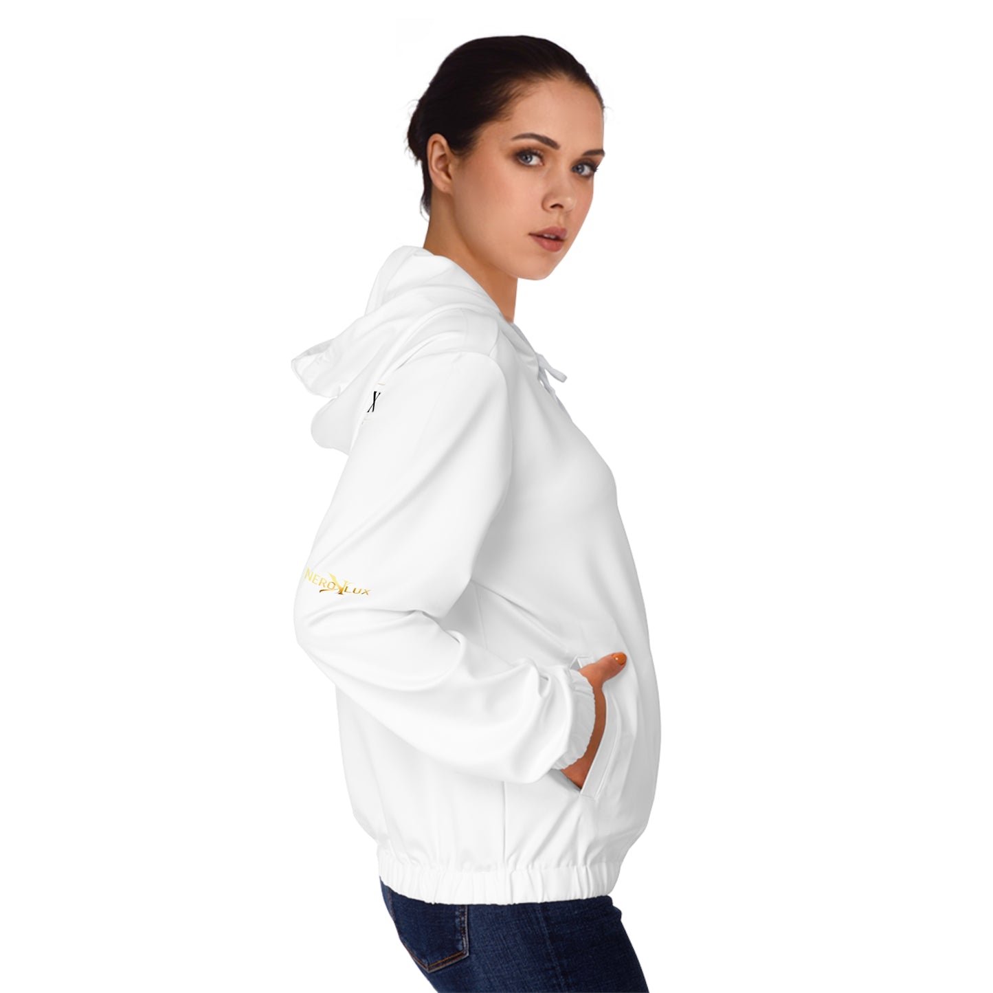 Women’s Full-Zip Hoodie — NEROLUX  Lightweight Zip-Up
