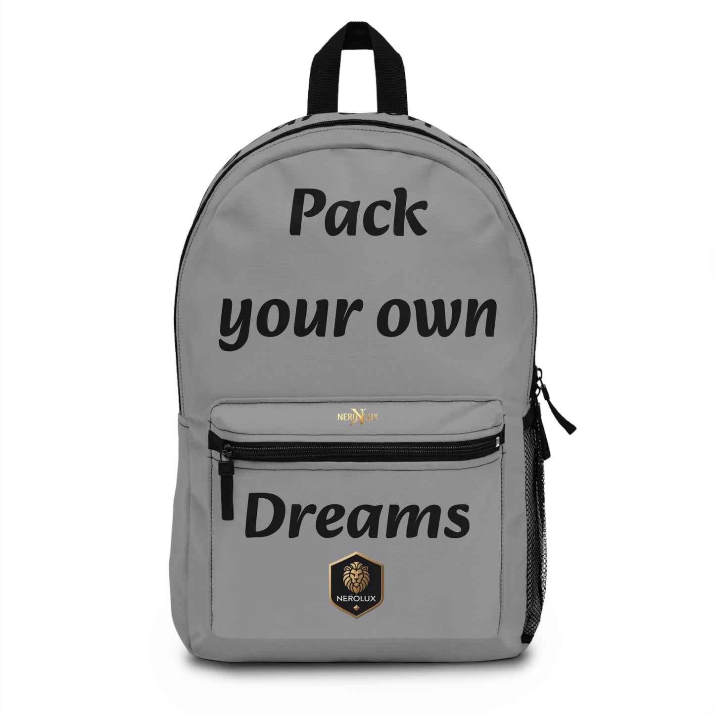 Inspirational Backpack for Dreamers, Motivational Bag for Students, Travel Backpack, Gift for Graduates, Trendy School Bag