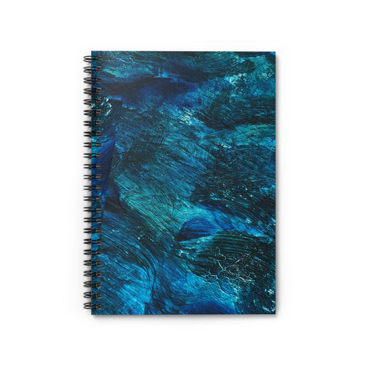 Ocean-Inspired Spiral Notebook - Ruled Line, Journal, Writing Pad, Stationery, Gift for Students, Art Lovers